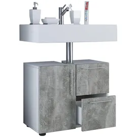 VCM my bath Waschbeckenunterschrank Flandu 916910 beton 61,0 x 32,0 x 51,0 cm