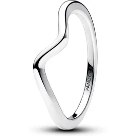 Pandora 193095C00 Silberring für Damen Polierte Welle, 54/17,2