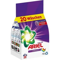 ARIEL Haushaltshobel Ariel Waschpulver, Farbschutz, 20 Waschladungen, 1,3 kg