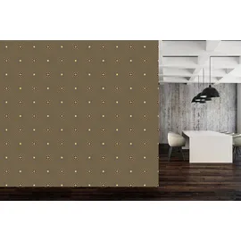 Queence Vinyltapete Bene 90x300 cm 0,9 m2 gold 34193
