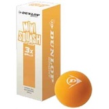 Squashball - Dunlop PLAY MINI ORANGE 3 Stk.