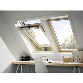 VELUX Dachfenster GGL SK06 114 x 118 cm grau Thermo