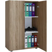 VCM Lona Aktenschrank 70 x 40 x 110 cm braun