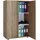 VCM Lona Aktenschrank 70 x 40 x 110 cm braun