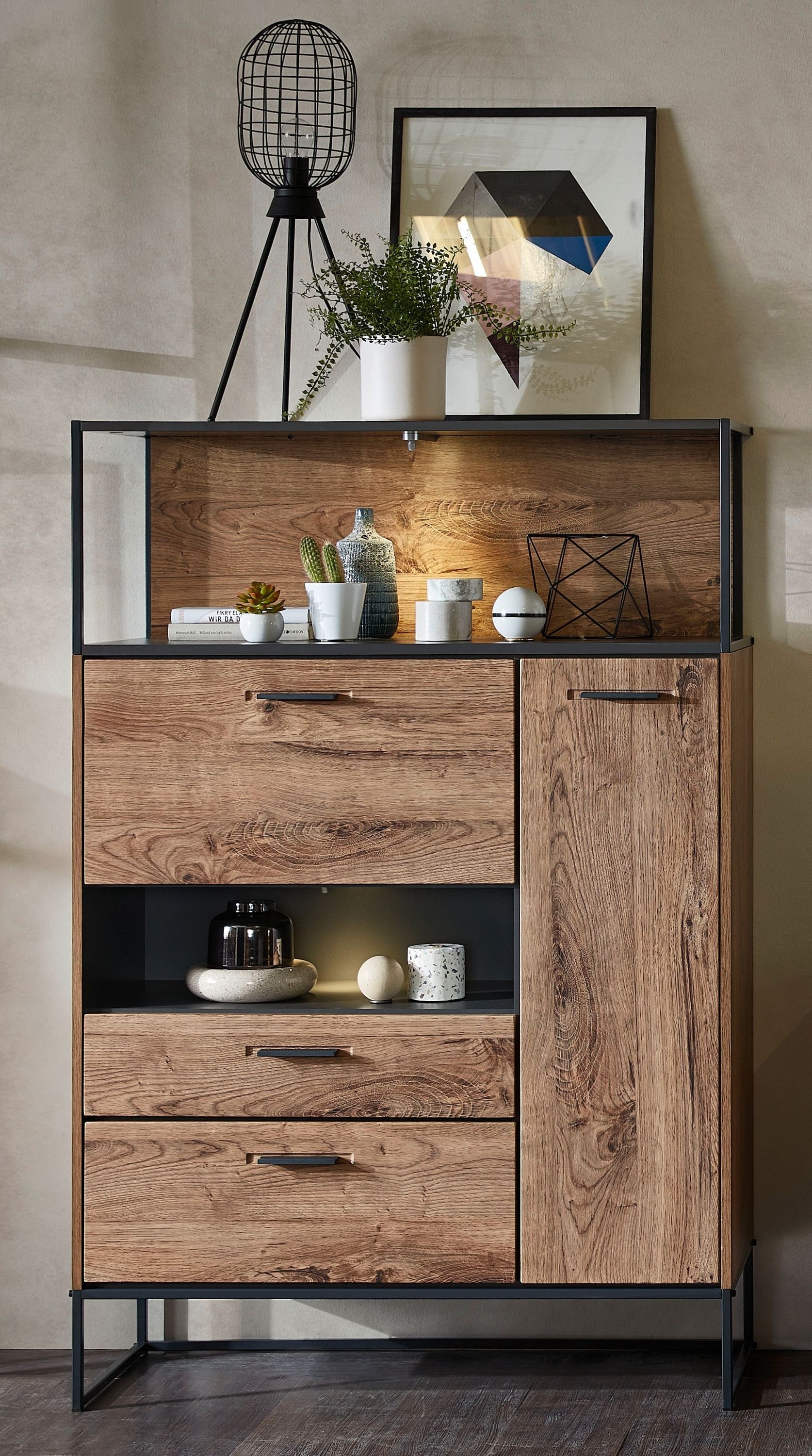 Preisvergleich Produktbild Highboard HARPER WAKEFIELD