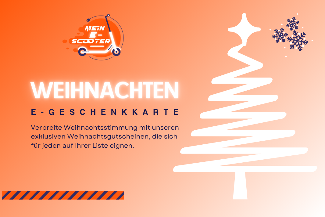 E-Geschenkkarte - Mein-eScooter - €200 EUR / Weihnachten