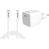 Sandberg USB-C) AC Charger 20W Lightning 1M