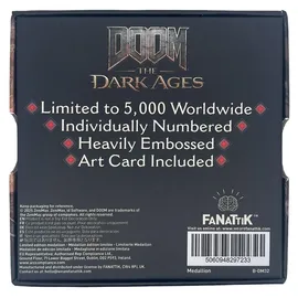 FaNaTtik Doom: The Dark Ages Medaille Saw Shield