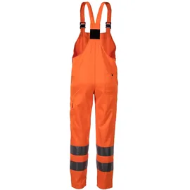 Planam Warnschutz Latzhose uni orange