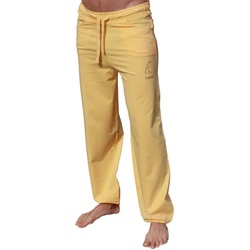 ESPARTO Yogahose Yoga- und Sporthose Sitaara unisex (mit Kordel im Bund) Bindegürtel / -kordel gelb XL
