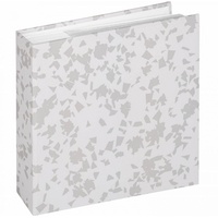 Walther ME-298-1 Memo-Album Terrazzo stone white 200 Fotos 10x15 cm