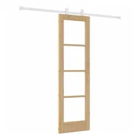 vidaXL Haustür Schiebetür ORKDAL Natur 61 x 198,5 cm (1-St)