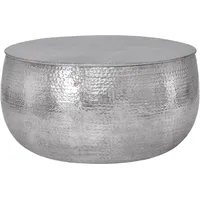 WOMO-DESIGN Couchtisch Silber 90x45 cm