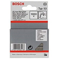 Bosch Professional Typ 53 Tacker-Klammern 14x11.4mm, 1000er-Pack (2609200217)