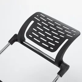 Trisens Bürostuhl in moderner Mesh-Optik mit Fußstütze ergonomischer Drehstuhl mit Nacken und Lordosenstütze - Gamingstuhl mit atmungsaktiver Netzrückenlehne und Wippfunktion