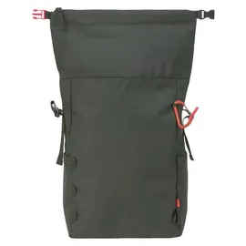 Lässig Outdoor Rolltop Backpack dunkelgrün