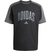 adidas Collegiate T-Shirt schwarz/grau M