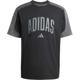adidas Collegiate T-Shirt schwarz/grau M