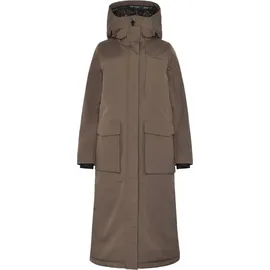 Didriksons Leya Long 4 - Damen Parka, Größe:46, Farbe:mocha brown