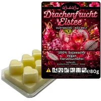 WonderWax Duftwachs WonderWax® Duftwachs 6 Herzen, (Drachenfrucht Eistee), Duftrichtung: Drachenfrucht Eistee