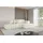 altdecor Ecksofa Cord 4-Sitzer Creme