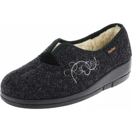 Fischer Hausschuhe in Grau 42