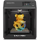 FLASHFORGE Adventurer 5M Pro 3D-Drucker, EIN-klick-Autodruck Maximal 600mm/s Hochgeschwindigkeit mit 0,4/0,6mm-Düsen-Paket, CoreXY-Aufbau & Geräuschloser Druck, APP-Fernsteuerung & Kamera-Überwachung