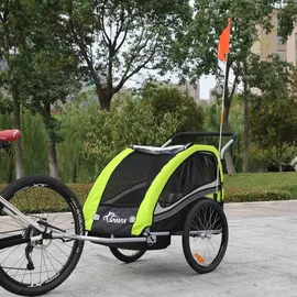 SAMAX 2in1 Jogger grün/schwarz