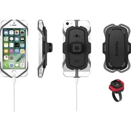 KLICKfix Phonepad Quad Mini Adapter schwarz 3,8 x 11 x 6 cm