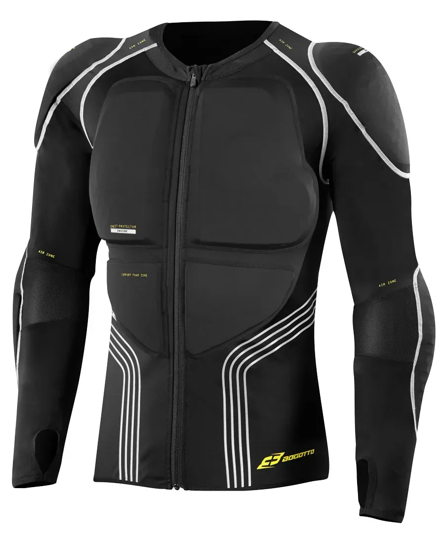 Bogotto PRO-RX Protektorenjacke, schwarz, Größe S für Männer