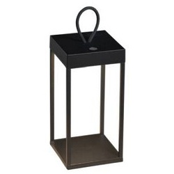 Ravello LED USB-Laterne klein schwarz, dimmbar