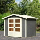 Karibu Konifera Carlberg 3", BxT: 272x210 cm Set 2 terragrau