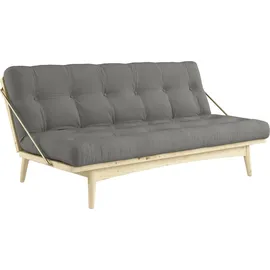 Karup Schlafsofa Folk Baumwolle 2-Sitzer Grau