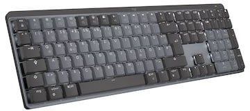 Preisvergleich Produktbild Logitech MX Mechanical Illuminated Kabellose Tastatur Graphite, tactile