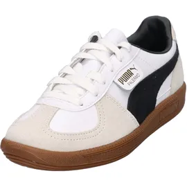 Puma Palermo Lth Jr Damen Weite M Weiß/Vapor Gray/Gum 37