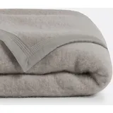 Decke, Woolmark-schurwolle 600 G/m2 70 x 90 cm helltaupe 70 x 90 cm