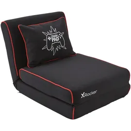 X Rocker Crash Pad JR Gaming-Stuhl schwarz/rot