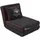 X Rocker Crash Pad JR Gaming-Stuhl schwarz/rot