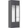 Rauch Wäscheschrank GAMMA 91 x 248 x 54 cm Grau