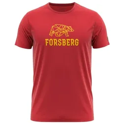 FORSBERG Skogson T-Shirt  / rot/gelb / 4XL