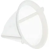 Axentia Kaffeefilter 125953, Größe 4, Kunststoff braun, Dauerfilter