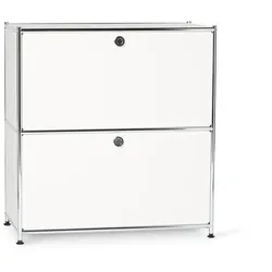 Tchibo - Sideboard Metall »Cn3« - 77x40x83cm - chrom - Stahl / Aluminium / Kunststoff