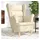 vidaXL Sessel Creme 74 x 84 x 100 cm Stoff