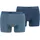 Head Basic Boxershorts blau S 2er Pack