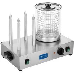 Royal Catering Hot-Dog-Maker - inkl. Toaststangen