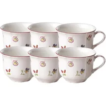 Villeroy & Boch Petite Fleur Frühstückstasse 6-tlg. weiß