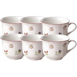 Villeroy & Boch Petite Fleur Frühstückstasse 6-tlg. weiß