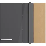 OPTIFIT Eckhängeschrank Klara 80 x 45 x 0 cm Schwarz