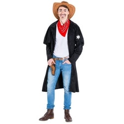 dressforfun Cowboy-Kostüm Herrenkostüm Cowboy Willy schwarz S – S