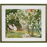 Eva Rosenstand Kreuzstich Set Rosenstrauch Zählmuster